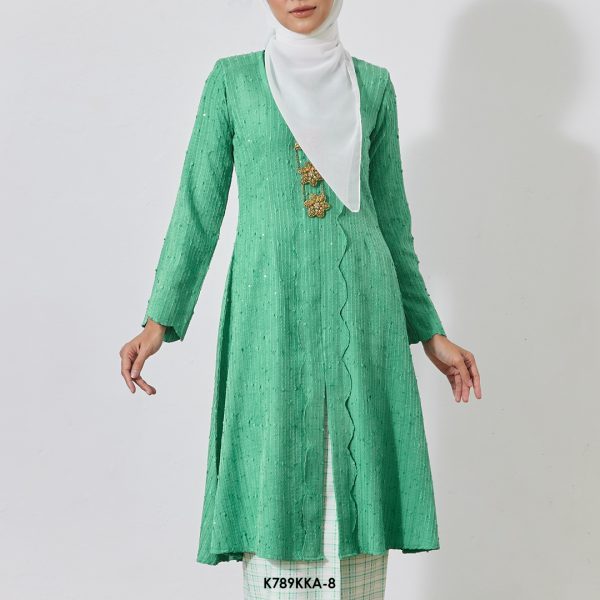 Kebarung Anggerik in Seafoam Green (K789KKA-8) - Image 3