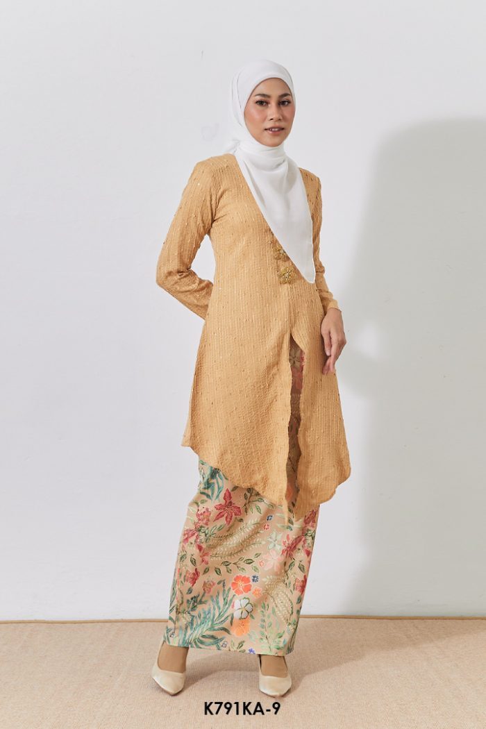 Kebaya Anggun 2.0 in Tan (K791KA-9)