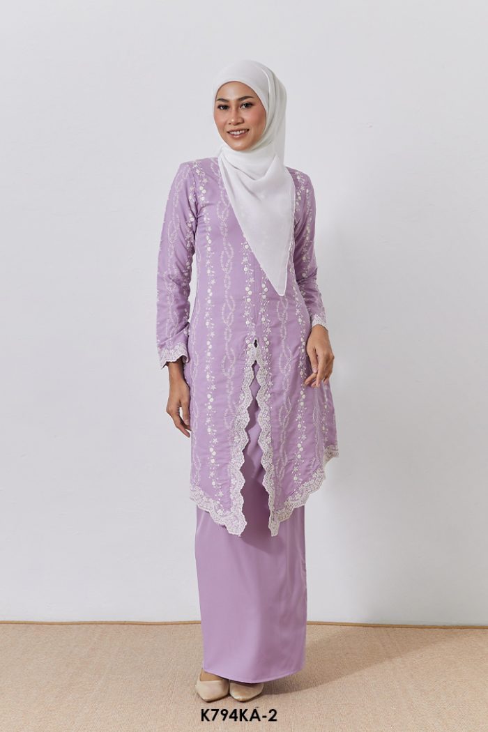 Kebaya Anggun 2.0 in Lavender (K794KA-2)