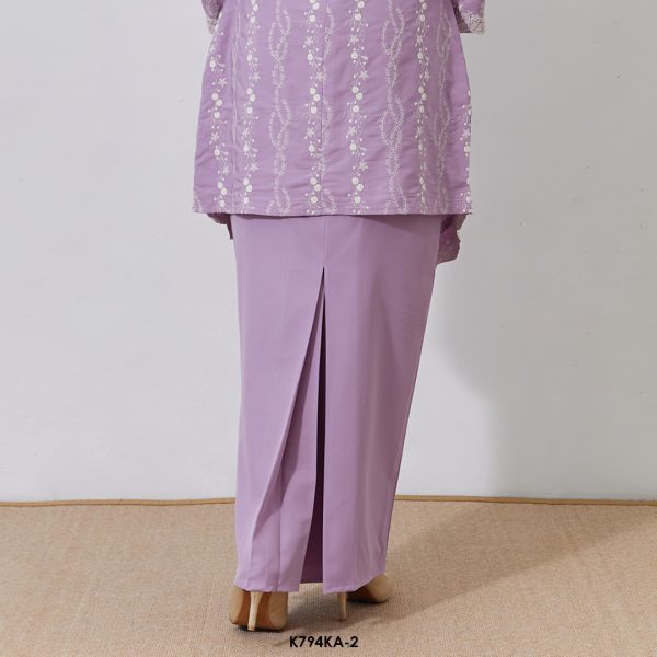 Kebaya Anggun 2.0 in Lavender (K794KA-2) - Image 3