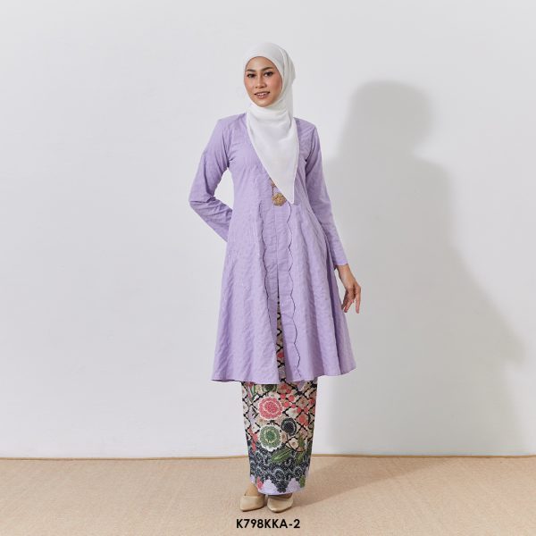 Kebarung Anggerik in Lavender (K798KKA-2)