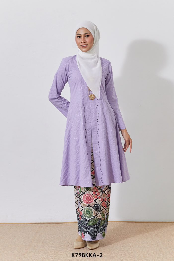 Kebarung Anggerik in Lavender (K798KKA-2)