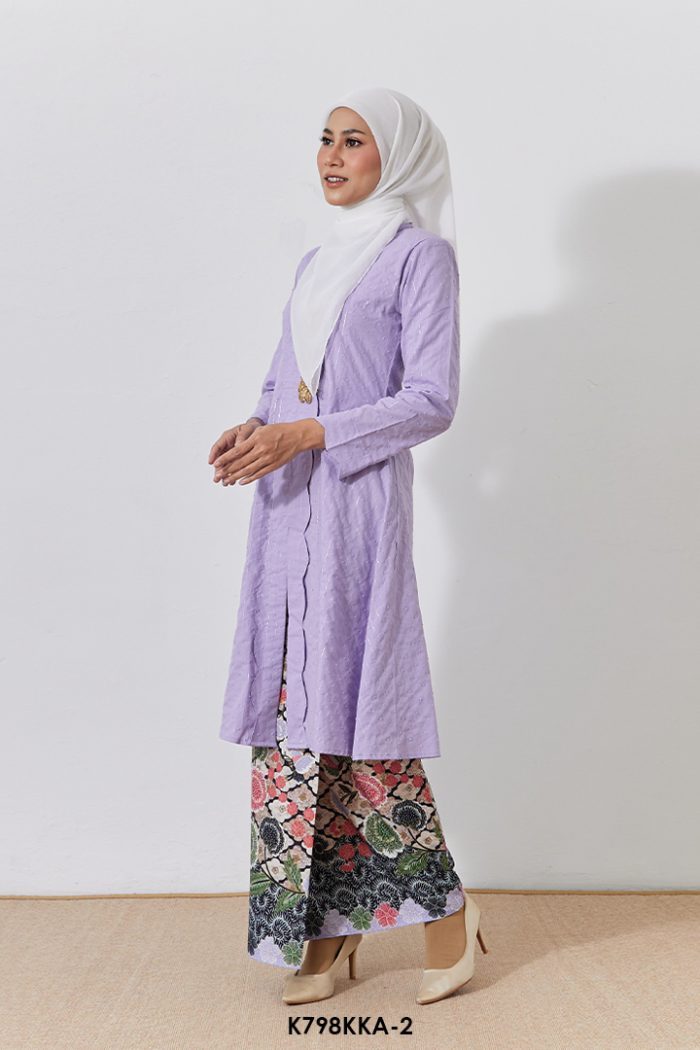Kebarung Anggerik in Lavender (K798KKA-2)