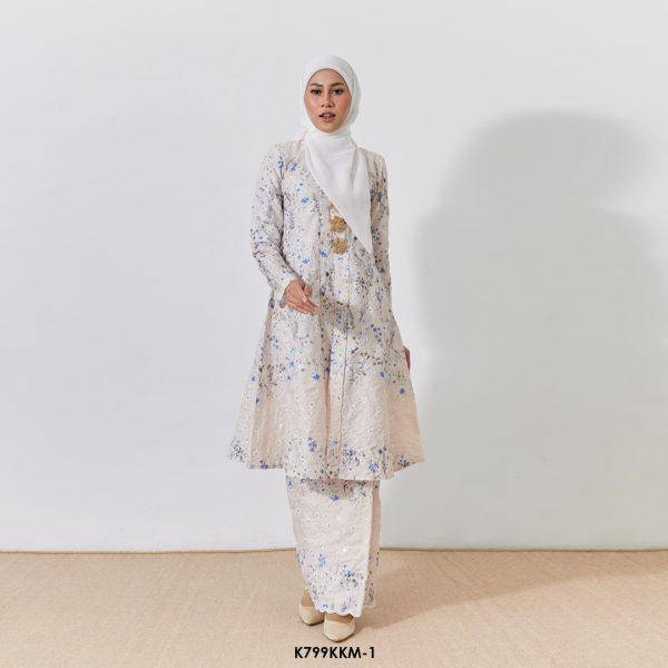 Kebarung Kalthom Sulam in Buttercream (K799KKM-1)