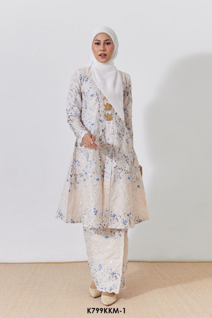 Kebarung Kalthom Sulam in Buttercream (K799KKM-1)