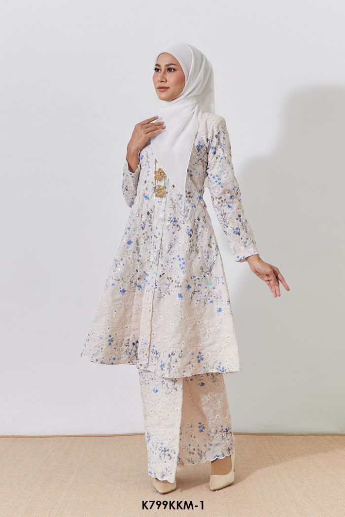 Kebarung Kalthom Sulam in Buttercream (K799KKM-1)