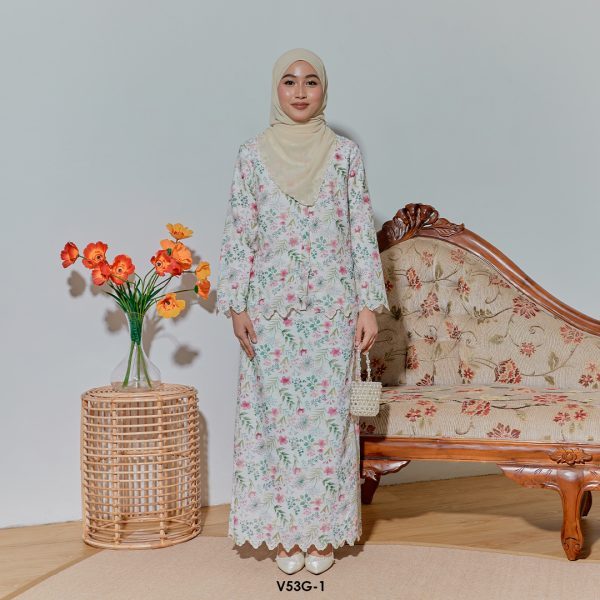 Rayka Set Eksklusif in Cherry Red (V53G-1)