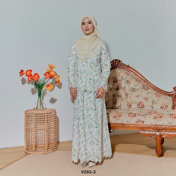 Rayka Set Eksklusif in Green (V53G-2)