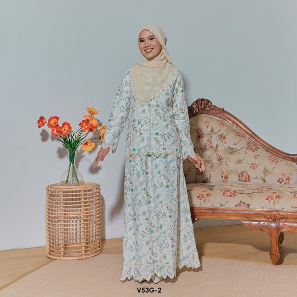 Rayka Set Eksklusif in Green (V53G-2) - Image 2