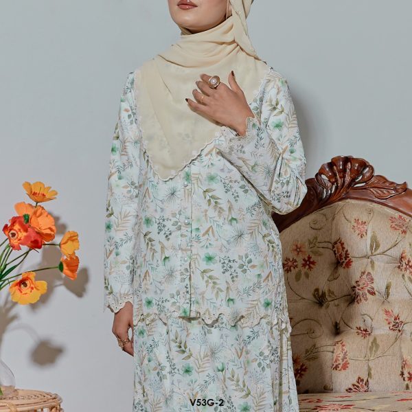Rayka Set Eksklusif in Green (V53G-2) - Image 3