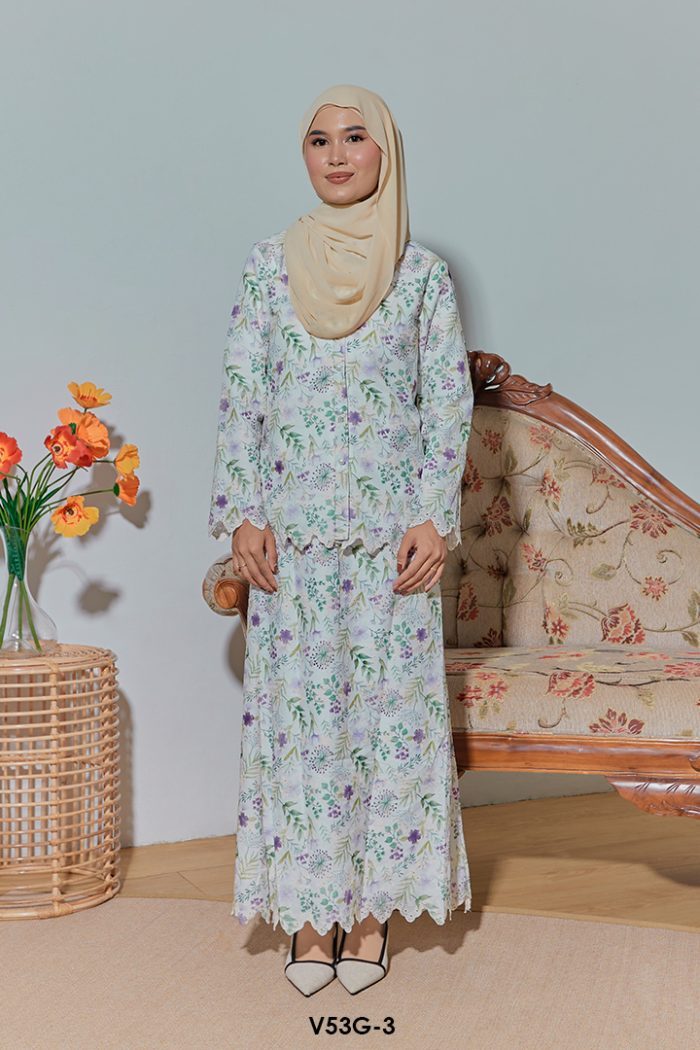Rayka Set Eksklusif in Purple (V53G-3)