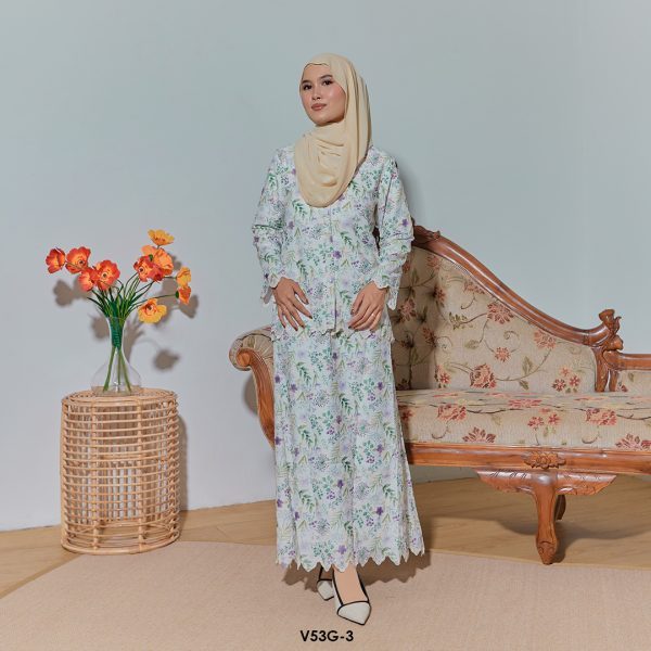 Rayka Set Eksklusif in Purple (V53G-3) - Image 2