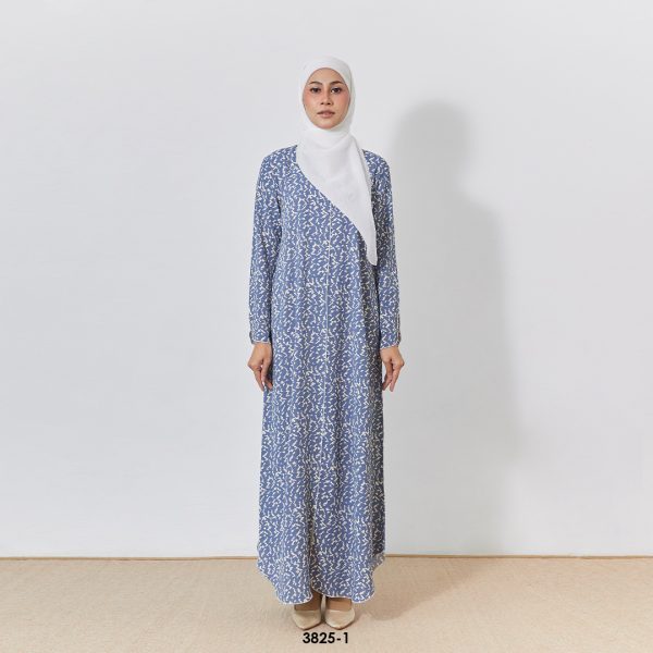 Meilin Kaftan in Faded Blue (3825MK-1)