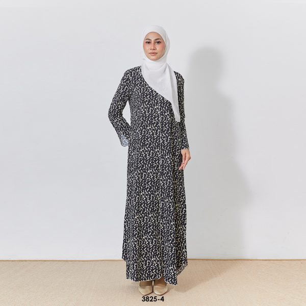 Meilin Kaftan in Black (3825MK-4)