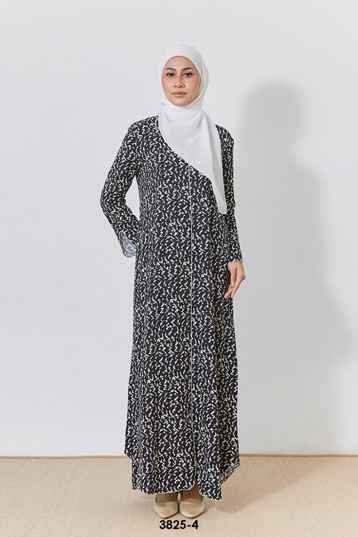 Meilin Kaftan in Black (3825MK-4)