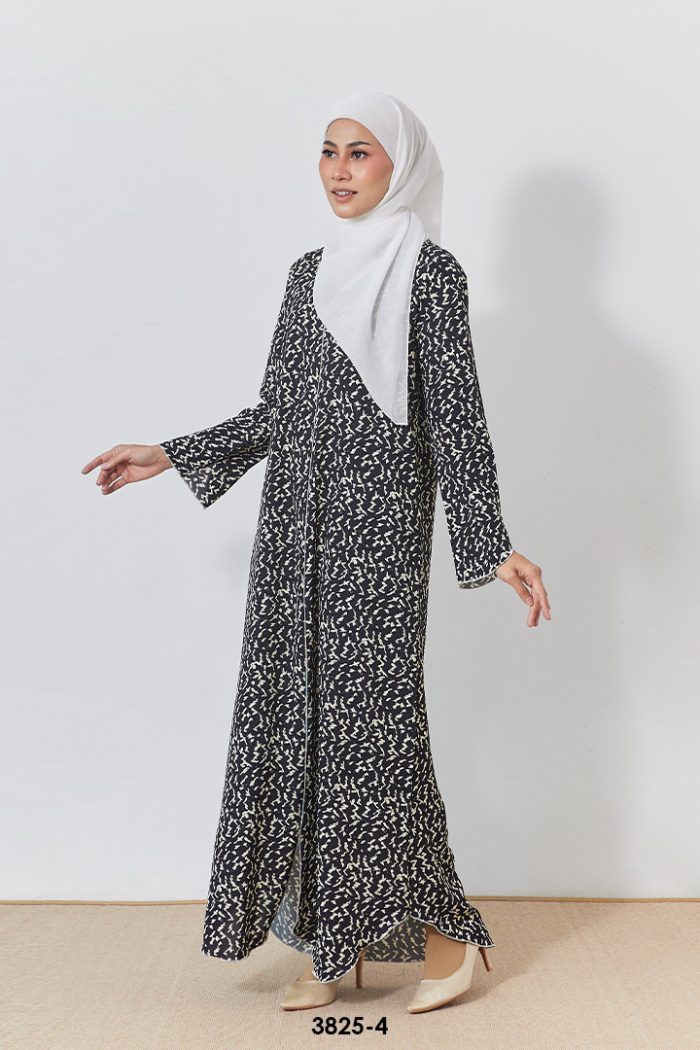 Meilin Kaftan in Black (3825MK-4)