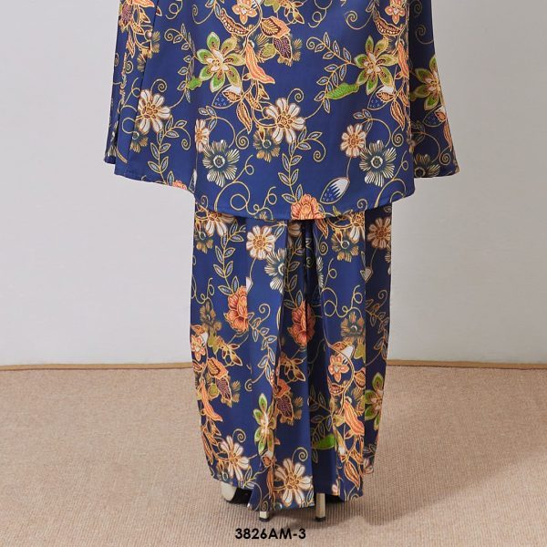 Ameera Kurung in Night Blue (3826AM-3) - Image 3