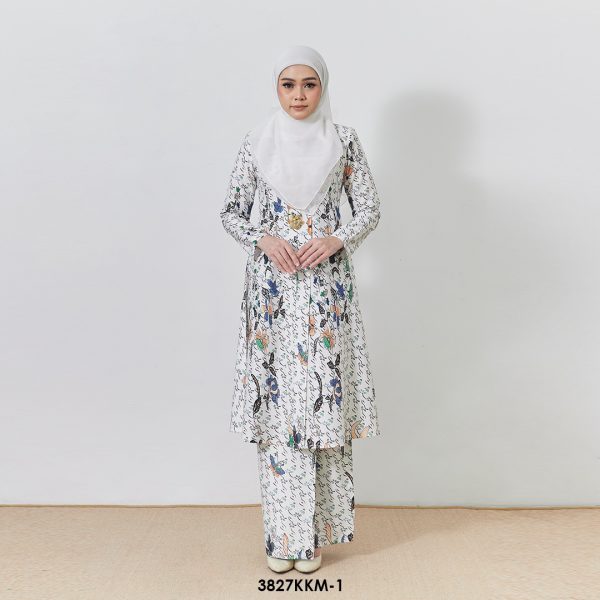 Kebarung Kalthom in White (3827KKM-1)