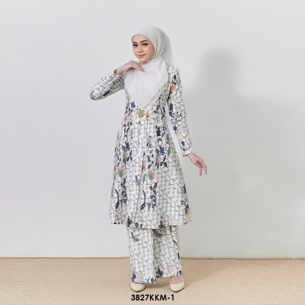 Kebarung Kalthom in White (3827KKM-1) - Image 2