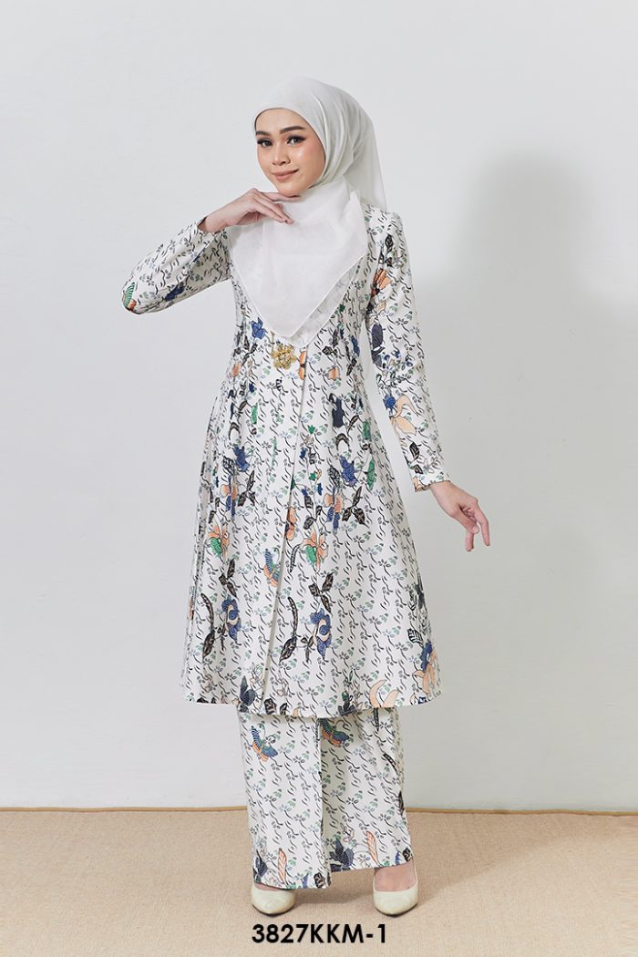 Kebarung Kalthom in White (3827KKM-1)