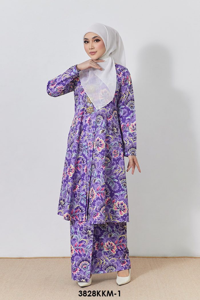 Kebarung Kalthom in Purple (3828KKM-1)