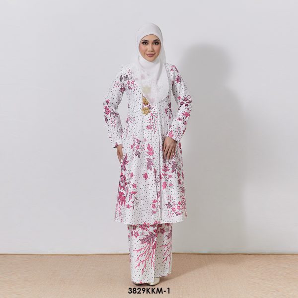 Kebarung Kalthom in White (3829KKM-1)