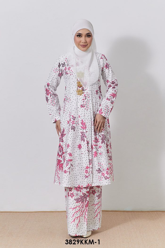 Kebarung Kalthom in White (3829KKM-1)