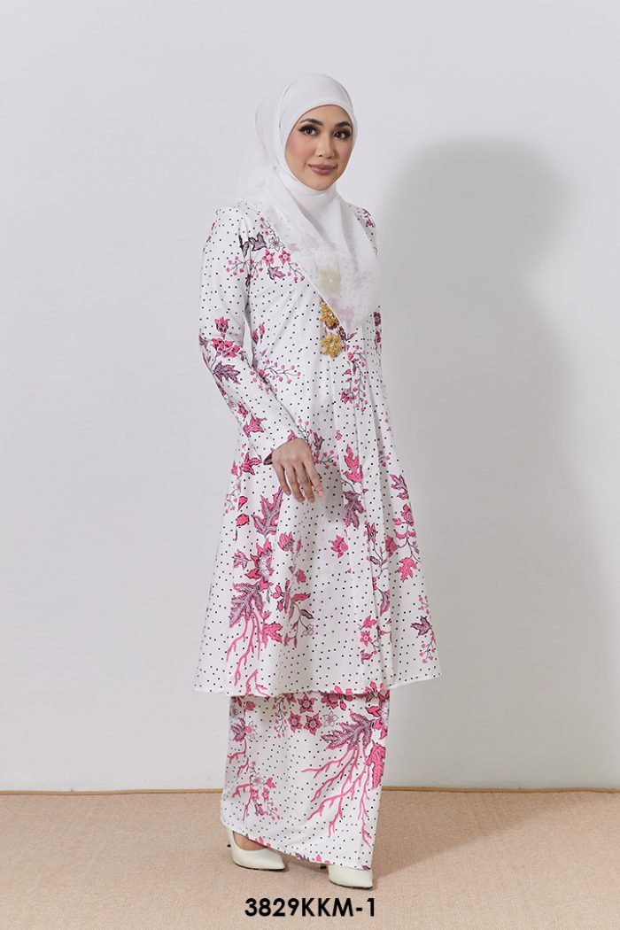Kebarung Kalthom in White (3829KKM-1)