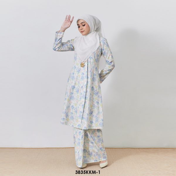 Kebarung Kalthom in Pastel Blue (3835KKM-1) - Image 2
