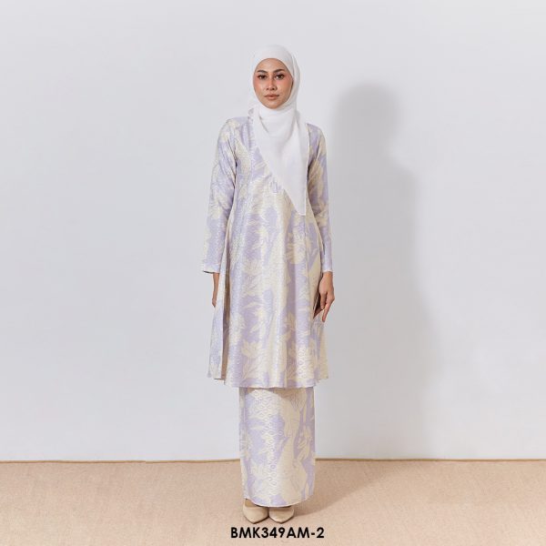 Ameera Kurung Batik Mia in Light Purple (BMK349AM-2)