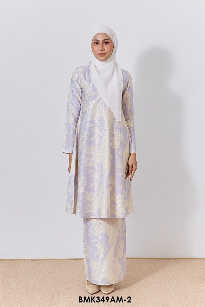 Ameera Kurung Batik Mia in Light Purple (BMK349AM-2)