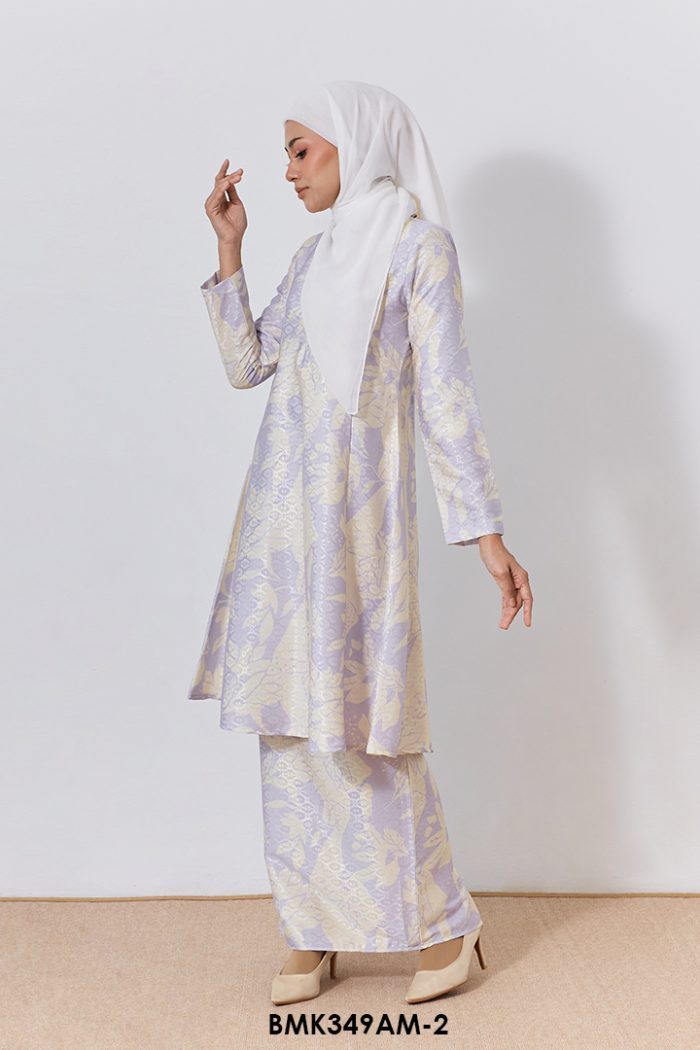 Ameera Kurung Batik Mia in Light Purple (BMK349AM-2)