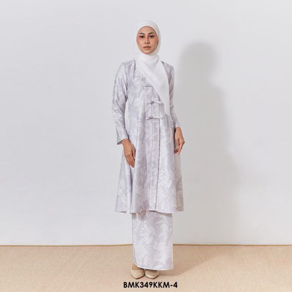 Kebarung Batiq Mia 3.0 Ribbon in Grey (BMK349KKM-4)
