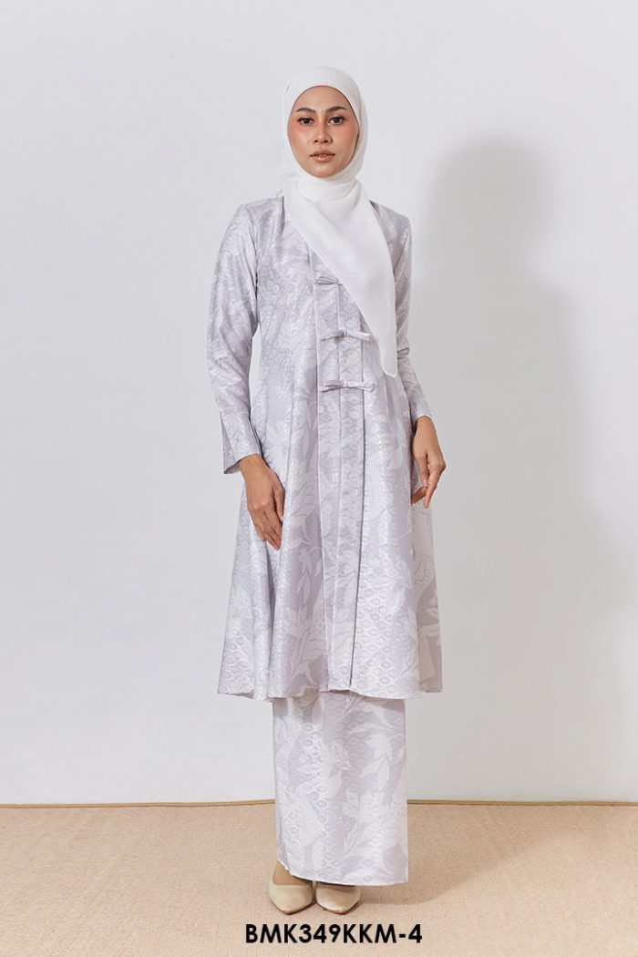 Kebarung Batiq Mia 3.0 Ribbon in Grey (BMK349KKM-4)
