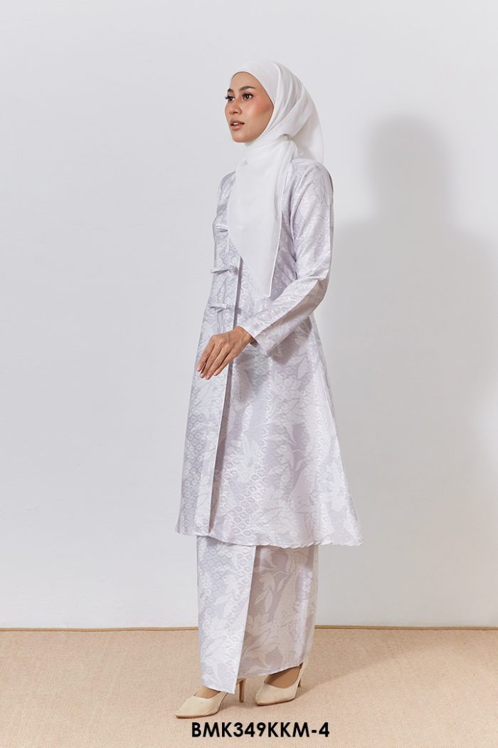 Kebarung Batiq Mia 3.0 Ribbon in Grey (BMK349KKM-4)