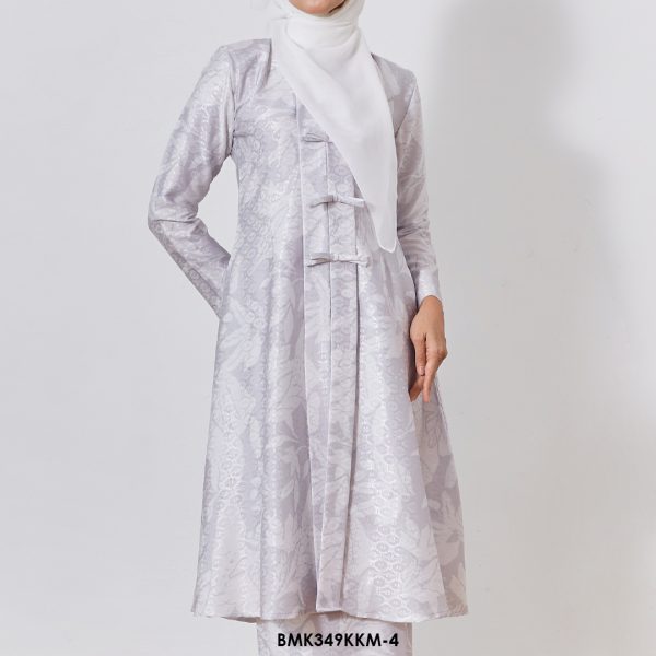 Kebarung Batiq Mia 3.0 Ribbon in Grey (BMK349KKM-4) - Image 3
