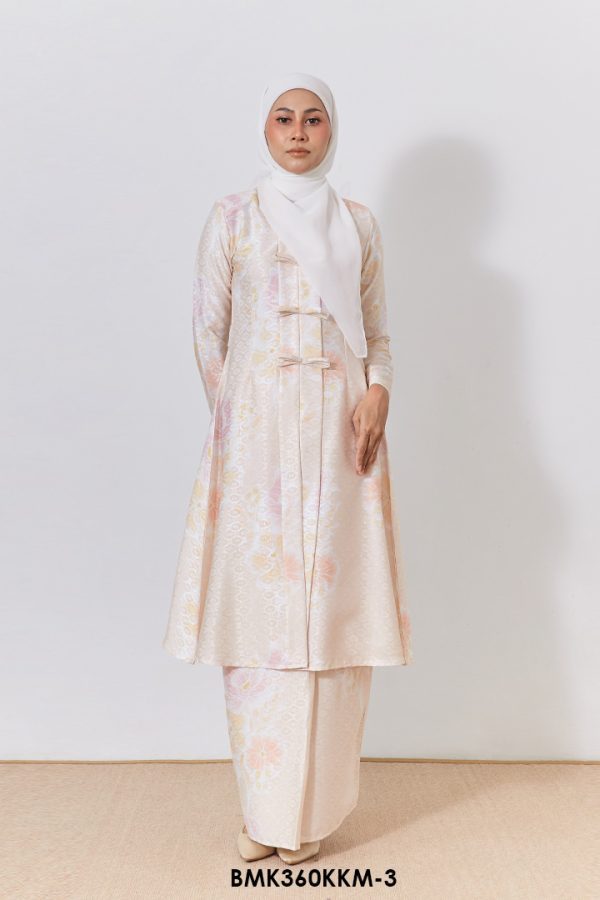 Kebarung Batiq Mia 3.0 Ribbon in Light Orange (BMK360KKM-3)