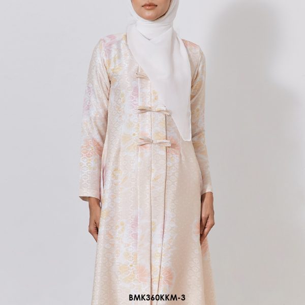 Kebarung Batiq Mia 3.0 Ribbon in Light Orange (BMK360KKM-3) - Image 3