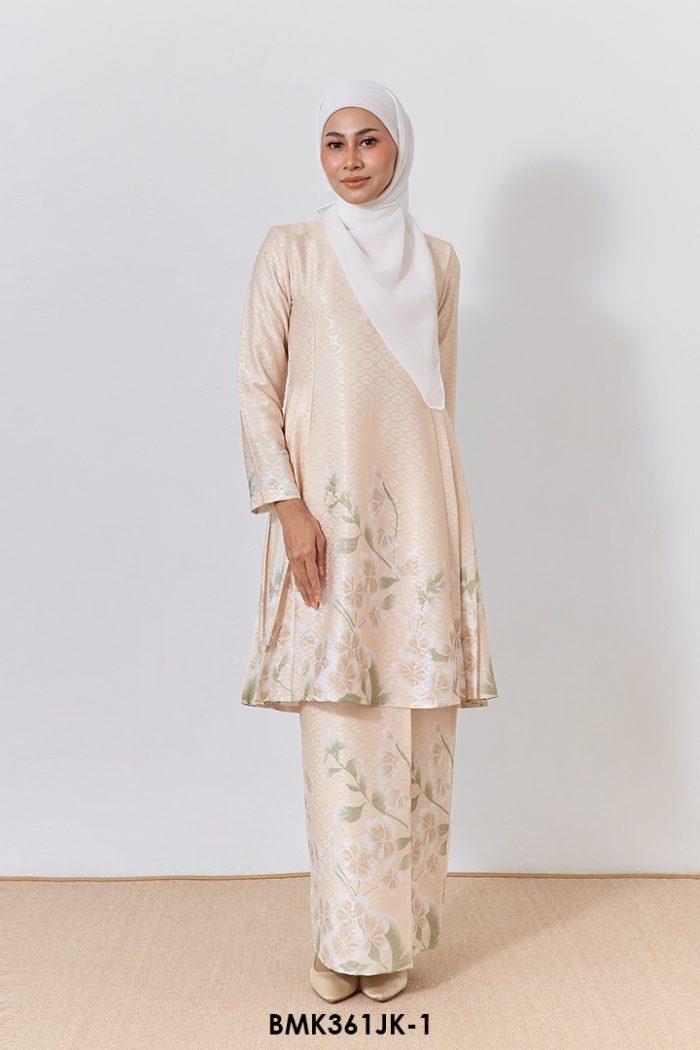 Juliana Kurung Batiq Mia in Soft Yellow (BMK361JK-1)