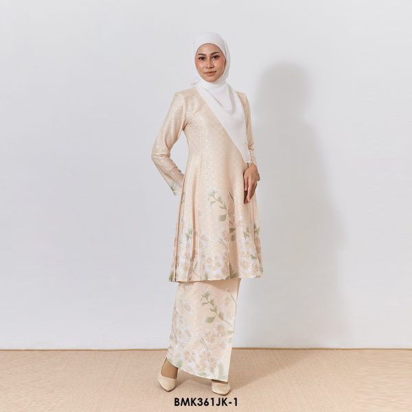 Juliana Kurung Batiq Mia in Soft Yellow (BMK361JK-1) - Image 2