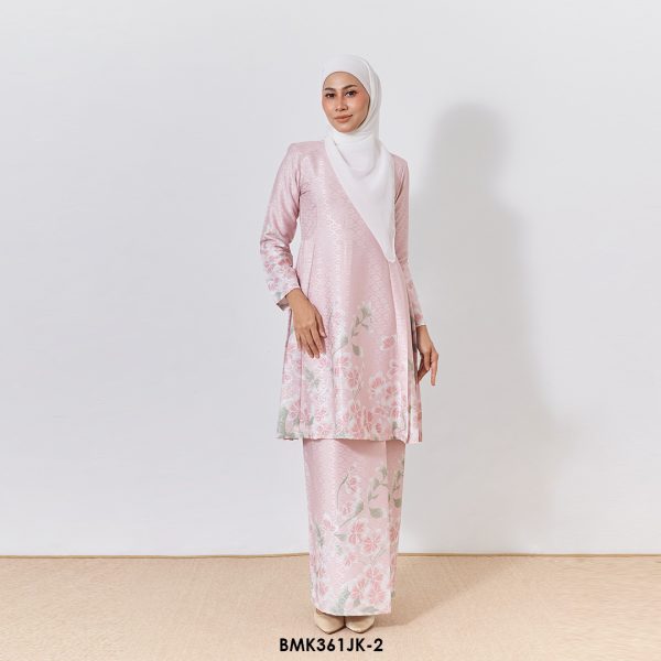 Juliana Kurung Batiq Mia in Soft Pink (BMK361JK-2)