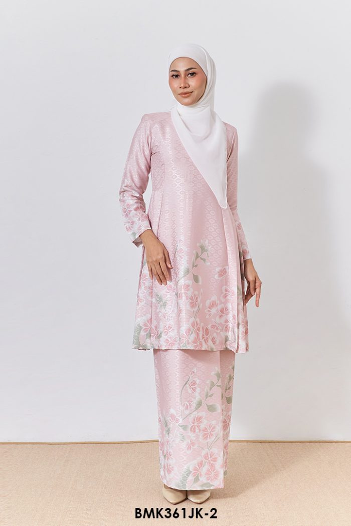 Juliana Kurung Batiq Mia in Soft Pink (BMK361JK-2)