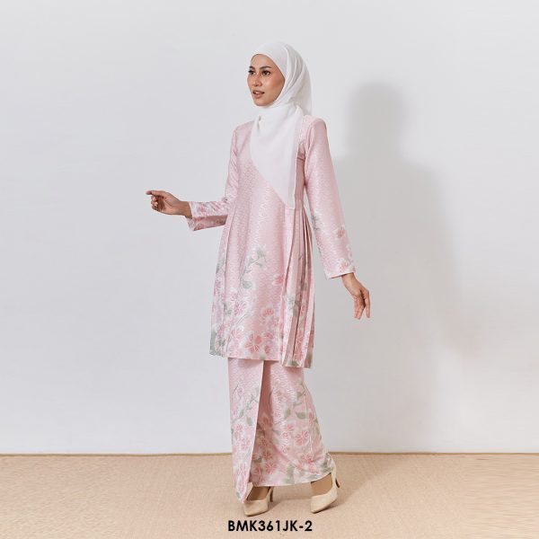 Juliana Kurung Batiq Mia in Soft Pink (BMK361JK-2) - Image 2