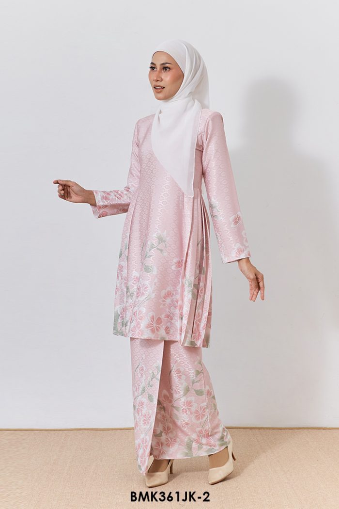 Juliana Kurung Batiq Mia in Soft Pink (BMK361JK-2)