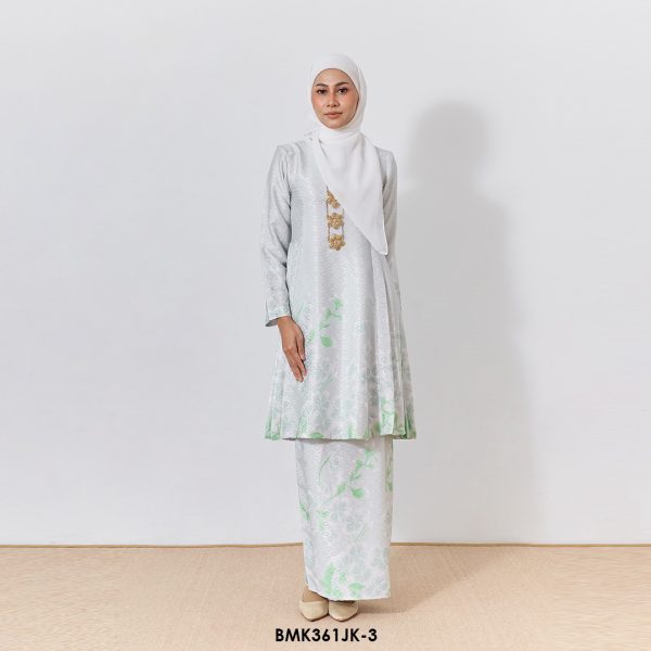 Juliana Kurung Batiq Mia in Mint Green (BMK361JK-3)