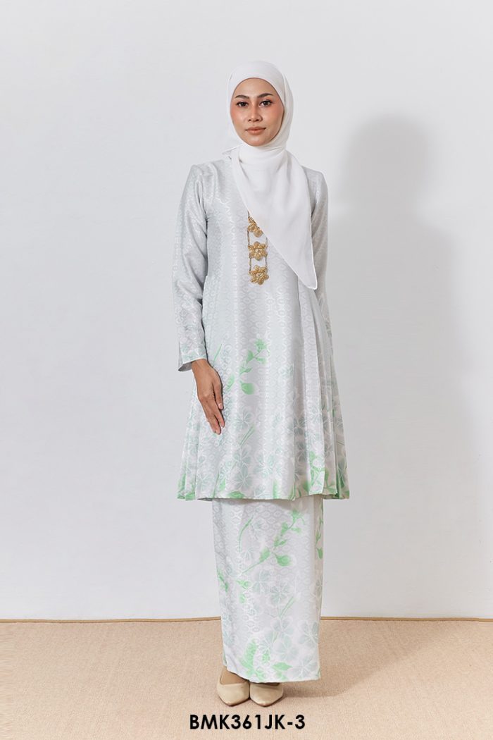 Juliana Kurung Batiq Mia in Mint Green (BMK361JK-3)