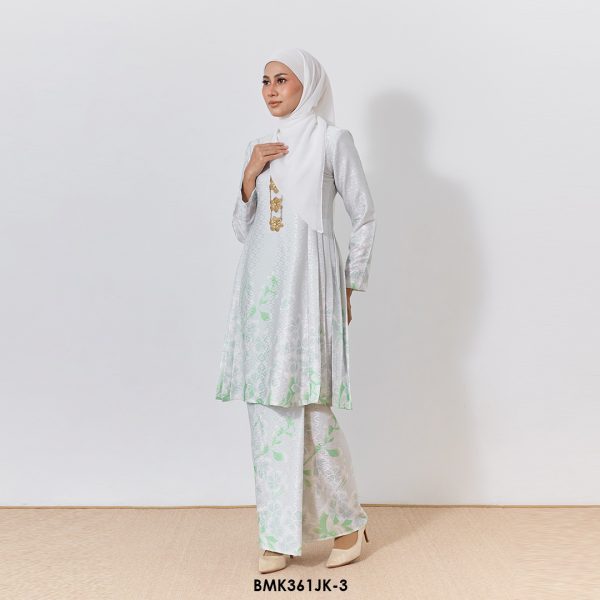 Juliana Kurung Batiq Mia in Mint Green (BMK361JK-3) - Image 2