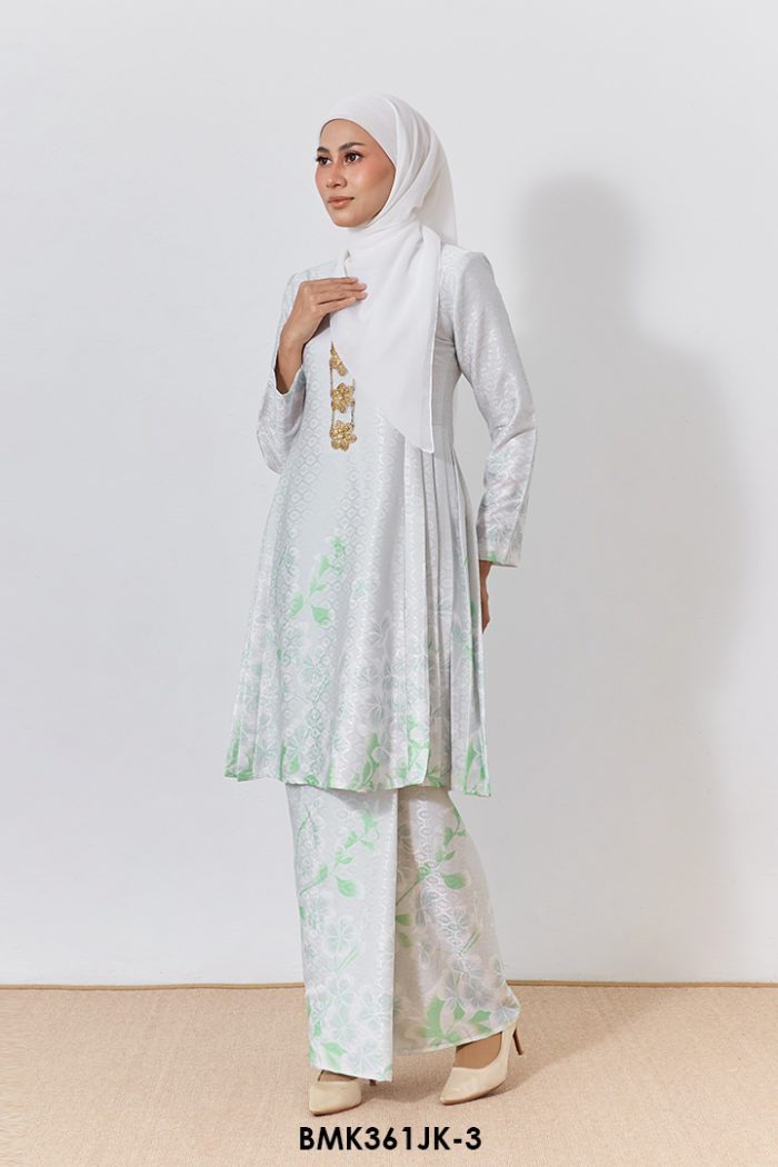 Juliana Kurung Batiq Mia in Mint Green (BMK361JK-3)