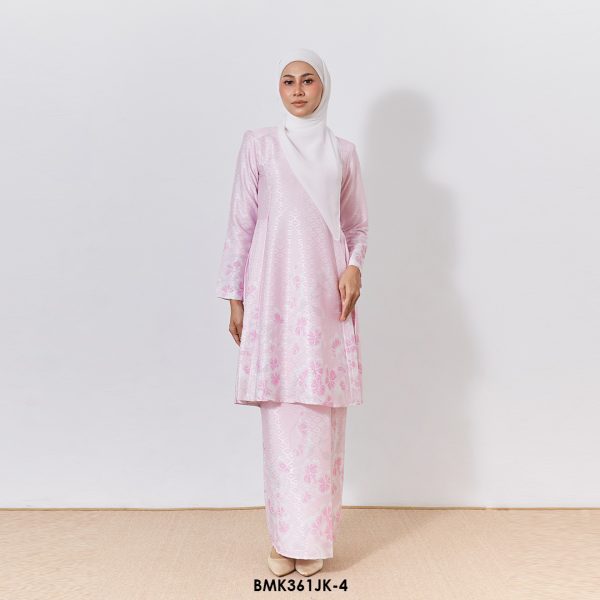 Juliana Kurung Batiq Mia in Baby Pink (BMK361JK-4)