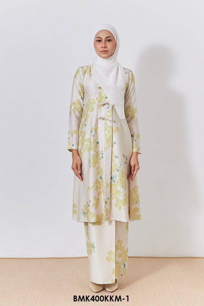 Kebarung Batiq Mia 3.0 Ribbon in Lemon (BMK400KKM-1)